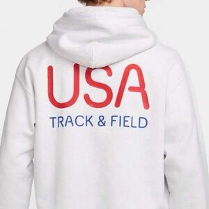 Nike Olympic Team USA (2024) Gray Hoodie and Sweatpants Set